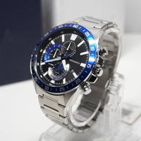 Montre à quartz pour homme, étanche, sportive, à trois aiguilles, avec bracelet en acier