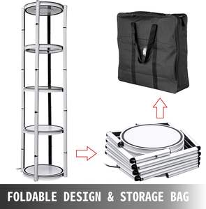Katlanır fuar büküm kulesi Pop up ucuz vitrin promosyon büküm kulesi ekran standı - Product Image 3