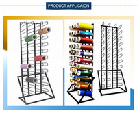 Support de rangement pour rouleaux de vinyle, support pour rouleaux de vinyle, support de rangement pour rouleaux de vinyle pour salle d'artisanat, organisateur de rangement pour rouleaux de vinyle 40 rouleaux