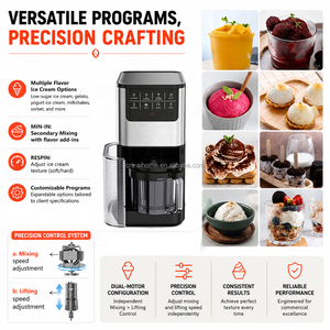 Nouvelle Machine à Glace 2026 800W 500ml Système à Double Moteur Lame à Couplage Automatique Mélange Magnétique Écran Tactile Pour la Maison - Product Image 3