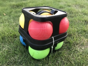 JEU EXTÉRIEUR JEU DE JARDIN POPULAIRE 8PC PLASTIQUE BOCCE BALL GAME BOULE SET - Product Image 4