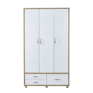 <span class=keywords><strong>Armario</strong></span> de madera de <span class=keywords><strong>roble</strong></span> <span class=keywords><strong>blanco</strong></span>, 3 cajones, 3 puertas, plástico, gran oferta - Product Image 6