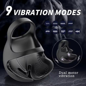 Anillo Vibrador para Pene, Masajeador con Forma de Huevo, Juguete de Estimulación para Adultos, Accesorio Sexual Íntimo para Hombres - Product Image 2