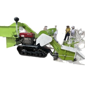 Mini Moissonneuse-batteuse 25/35 CV à transmission par engrenages pour riz et céréales, à économie d'énergie - Product Image 5