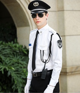 Ensemble uniforme <span class=keywords><strong>de</strong></span> sécurité pour hommes, chemise <span class=keywords><strong>de</strong></span> sécurité à manches longues pour le personnel <span class=keywords><strong>de</strong></span> sécurité des propriétés - Product Image 5