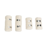 Prix de gros Bandages médicaux 2.5/5/10cm * 4.5m Bandage élastique stérile en crêpe pour tissu non tissé