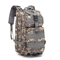 Sac à dos tactique Lupu BL008 30L, logo personnalisé, OEM/ODM, doublure en polyester imperméable, style tendance, petite taille