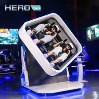 HEROVR al aire libre educativo 360 VR Montaña Rusa simulador de vuelo Parque de Atracciones Recinto Ferial realidad Virtual carreras CENTRO COMERCIAL