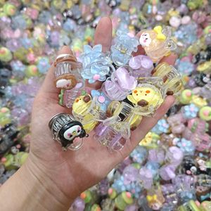 Forcine per capelli per bambini di vendita calda Mini clip con artiglio in resina di piccole dimensioni con stili misti disegni casuali accessori per capelli per bambini - Product Image 1