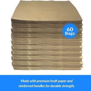 Paper Shopping <b>Bags</b> <b>Large</b> with Handles Heavy Duty Kraft <b>Bags</b> With Wide Base Retail Shopping Restaurant Luxury Wedding Paper <b>Bag</b> - Product Image 2