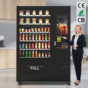 EU 24 Hour Smart Vending Machine Refrigerated Drinks Snacks Contactless Card SDK Enabled Cloud Integration for Office - Product Image 2