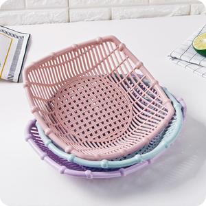 Plastic Fruit <b>Basket</b> Rectangle Multifunction Snack <b>Tray</b> For Kitchen Living Room Storage <b>Baskets</b> - Product Image 4