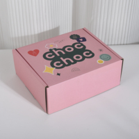 Emballage en carton papier écologique certifié environnemental personnalisé grande boîte en carton kraft brun imprimé