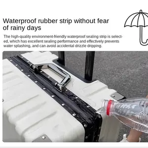 Nouvel arrivage multifonctionnel 20/24/28 pouces porte-gobelet support pour téléphone USB charge bagage valise ensemble pour cadeau promotionnel - Product Image 5