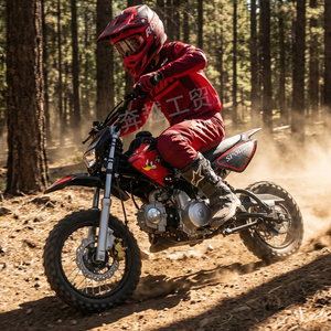 Moto tout-terrain légère de haute qualité à 4 temps, structure robuste, mini moto tout-terrain pour enfants, moteur puissant 125cc 4 temps - Product Image 5