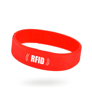 GSC 125khz 13.56mhz Waterproof Silicone NFC RFID Bracelet Wristband for Event/<b>Access</b> <b>Control</b> System - Product Image 4