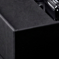 Boîte cadeau de luxe noire personnalisée pour parfum et boîte magnétique pour parfum avec boîte en papier pour collection de parfums
