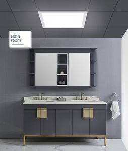 超市图书馆最新超亮600x600mm毫米商用发光二极管面板灯48w 60w 80w - Product Image 3