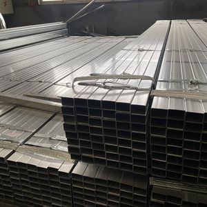 Tubos y tubos de acero cuadrados y rectangulares galvanizados de <span class=keywords><strong>alta</strong></span> calidad - Product Image 6
