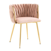 Mobilier de Restaurant Vente en Gros Style Nordique Moderne Fauteuil en Velours Pas Cher Chaises de Restaurant et Hôtel pour Salles à Manger
