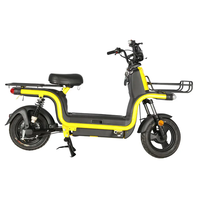 High speed electric cargo bicycle items delivery pedal assist electric bike LCD display inexpensive electric moped for sale