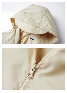 Zipper up Polyester Sports <b>Jacket</b> Unisex Custom Long Sleeve <b>Men</b> Windbreaker Hoodie <b>Jackets</b> - Product Image 5