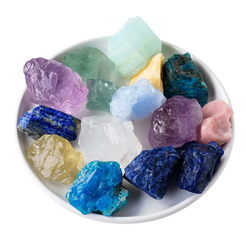 wholesale natural stones bulk crystals healing stones clear rose quartz crystal raw crystals for scented candles