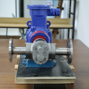 مضخة نقل ديزل للزيت الخام ذاتية الامتصاص لدرجة حرارة عالية ويسكوزية عالية مضخة نقل زيت من الفولاذ المقاوم للصدأ - Product Image 3