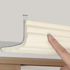 Venta caliente Productos para bebés <span class=keywords><strong>Bebe</strong></span> Corner Protector 3M Cinta Esponja Etiqueta de la pared Baby Proofing Nbr Corner Protector Strip - Product Image 4