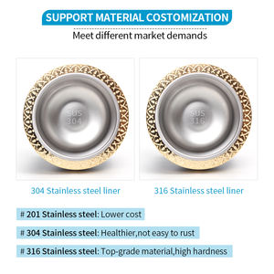 Taza <span class=keywords><strong>Yerba</strong></span> <span class=keywords><strong>Mate</strong></span> <span class=keywords><strong>de</strong></span> acero inoxidable <span class=keywords><strong>de</strong></span> 180ml al por mayor, tazas personalizadas con patrón <span class=keywords><strong>de</strong></span> cuero PP y revestimiento <span class=keywords><strong>de</strong></span> acero inoxidable 18/8 con aspiradora <span class=keywords><strong>de</strong></span> doble pared - Product Image 4