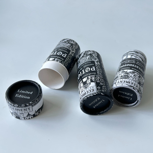 หลอดกระดาษแบบย่อยสลายได้สำหรับผลิตภัณฑ์ดูแลส่วนบุคคลแบบไม่มีขยะ  พร้อมพิมพ์ลายพื้นผิวตามสั่ง สำหรับใส่เครื่องสำอางแบบแท่ง - Product Image 3