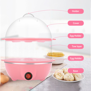 Pembuat Telur Rebus Kapasitas 7pcs/14pcs, Ketel Listrik Pengukus Telur Cepat - Product Image 5