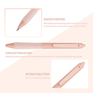 Hot bán Chất lượng cao nhựa bút bi biểu tượng tùy chỉnh mịn thoải mái bằng văn bản mới lạ khuyến mại quà tặng bút - Product Image 2