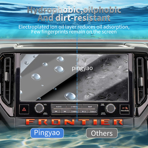 Autocollants de voiture, protection d'écran numérique Carplay, <span class=keywords><strong>film</strong></span> protecteur en verre trempé, accessoires de véhicule pour NISSAN Frontier 2026 - Product Image 5