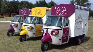 Tricycle électrique à trois roues, chariot de vente ambulante de collations, chariot de nourriture mobile pour le petit-déjeuner, camion de nourriture ambulant, remorque à 3 roues - Product Image 2