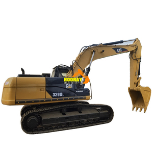 Excavatrice sur chenilles hydraulique d'occasion de haute qualité, Cat 329d d'origine Caterpillar 329, excavatrice sur chenilles Cat 329dl à prix avantageux - Product Image 1