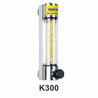 Penutup Pembacaan Pembesar Presisi, Kaca Aliran Mikro, Rotameter Area Variabel, Flowmeter dengan Katup Pengatur