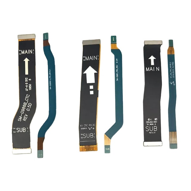 Replacement Bar Design Motherboard Flex Cable for Mobile Phones S20 S21 S22 Ultra S22 Plus S10 Lite LCD