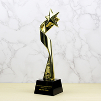 Nouveau Trophée Étoile en Cristal Plaqué Or 2026, Meilleure Vente, pour Souvenir de Champion