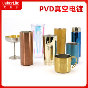 Stainless Steel Cups And Saucers Cylindrical PVD Coating Surface Treatment For General Use - Product Image 5