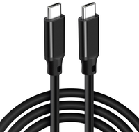 Cable de extensión USB 0,5 tipo C, Cable de datos de carga de 3,1 m, 1m, 2m, 3m, 4K, 60Hz, macho a macho, PD100W, 5A, 20Gbps, USB-C, tipo c