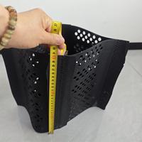Geocelda de HDPE negra de 6 pulgadas de profundidad para estabilización de caminos, patios, pasillos, estacionamientos de RV, pendientes y jardines