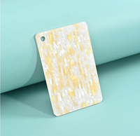 Nouveau Design feuille acrylique de perle moulée de cellulose à motif de 3mm résistant à la chaleur