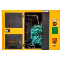 Promotion : Générateur Diesel Silencieux à Volant d'Inertie 10-45 kW, Générateur d'Énergie Autonome, Petit Groupe Électrogène CUMINS et Perkins pour Alimentation de Secours Domestique
