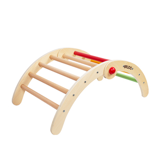 Children's curved folding climbing frame montessori climbing gym kids climbing frame