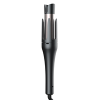 Rizador de Pelo Automático RAF R.4413 de 48W con 160C, 180C y 200C Niveles de Calor, Apagado Automático en Una Hora, Herramienta de Peinado Negra para Uso Doméstico