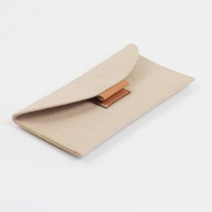 Sac de pochette souple pour lunettes avec logo personnalisé pochette en feutre pour lunettes de soleil - Product Image 5