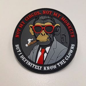 Custom 3D Soft Rubber Embossed PVC Silicone Patch <b>Tag</b> logo Pvc Patch Iron on velcro Rubber Labels Backed Patches for <b>Clothes</b> - Product Image 3