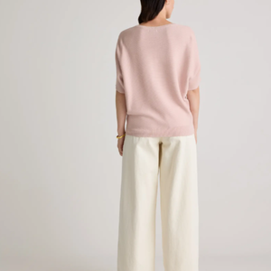 <span class=keywords><strong>Maglione</strong></span> Casual da <span class=keywords><strong>Donna</strong></span> <span class=keywords><strong>in</strong></span> <span class=keywords><strong>Cashmere</strong></span> e Cotone, Pullover con Lavorazione a Maglia - Product Image 6