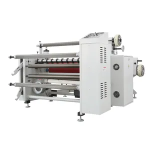 High Speed Full Automatic Paper Roll to Roll Cutting Slitting Slitter Rewinder Rewinding Machine